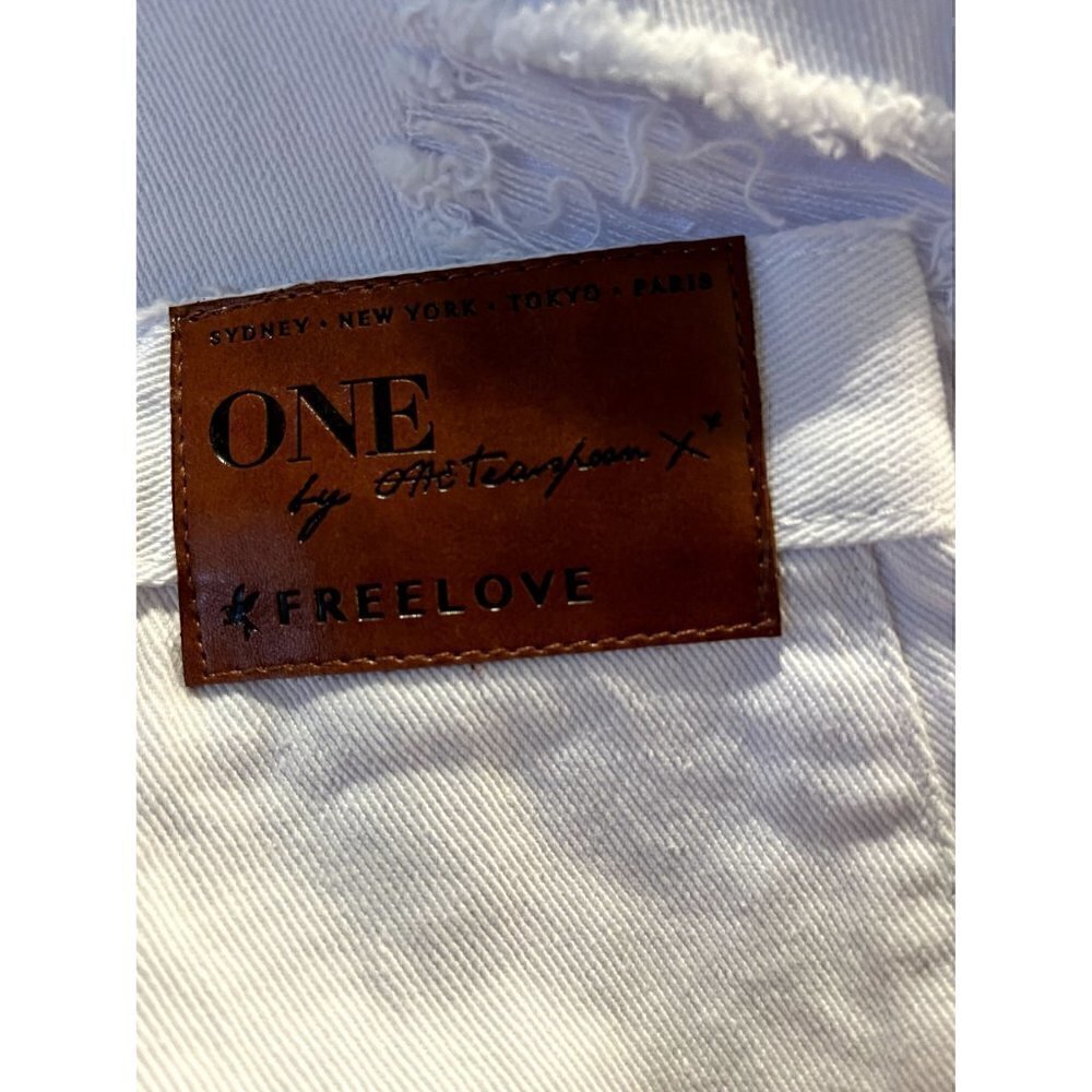 Women's One Teaspoon White Beauty Freelove Denim Skirt, 26, Small, 2-4 - Picture 4 of 14